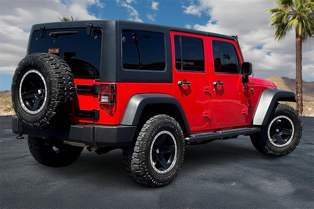 used 2017 Jeep Wrangler Unlimited car, priced at $24,998