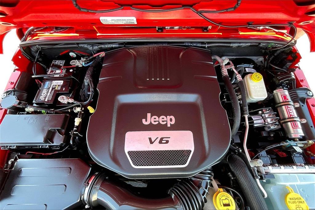 used 2017 Jeep Wrangler Unlimited car, priced at $24,998