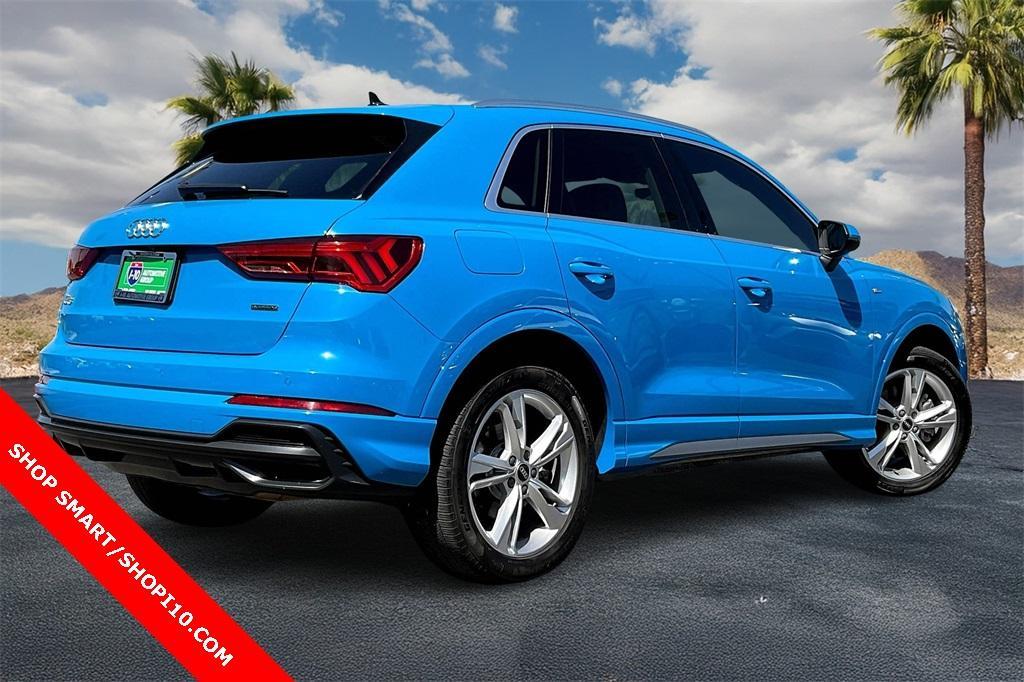 used 2022 Audi Q3 car, priced at $27,696