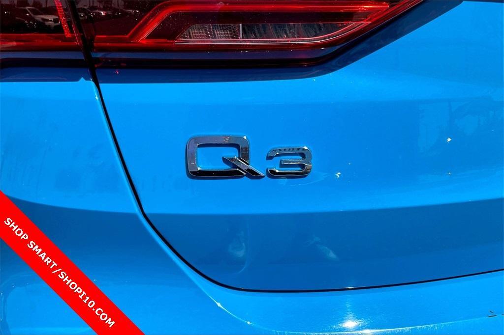 used 2022 Audi Q3 car, priced at $27,696