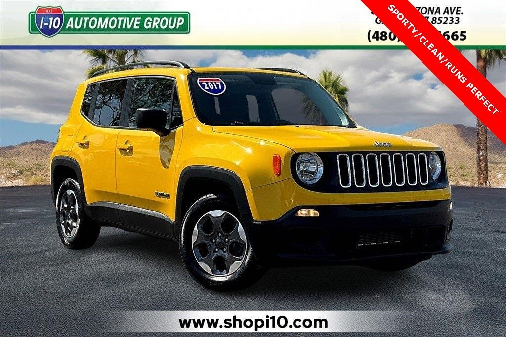 used 2017 Jeep Renegade car, priced at $11,896