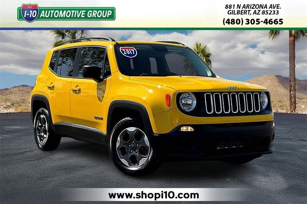 used 2017 Jeep Renegade car, priced at $11,366