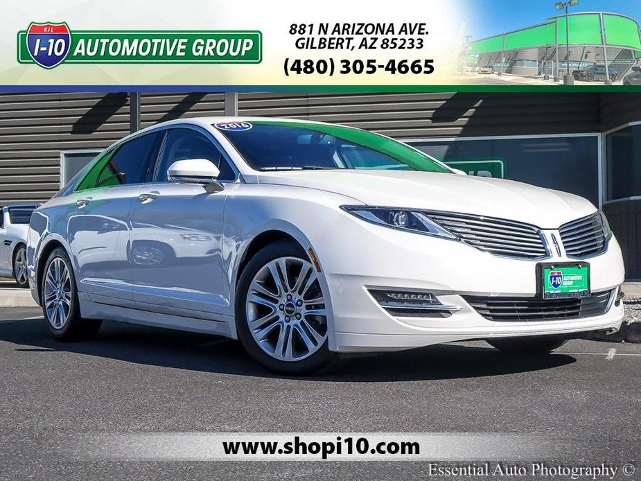 used 2016 Lincoln MKZ Hybrid car, priced at $17,996