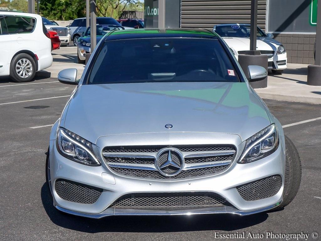 used 2015 Mercedes-Benz C-Class car, priced at $14,996