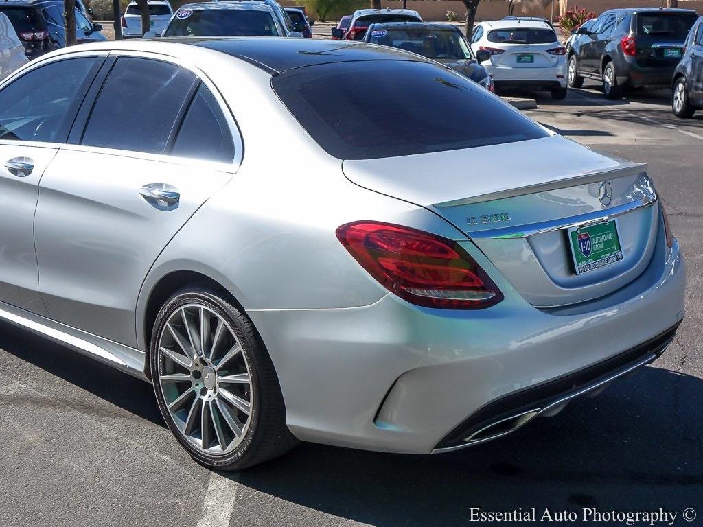 used 2015 Mercedes-Benz C-Class car, priced at $14,996