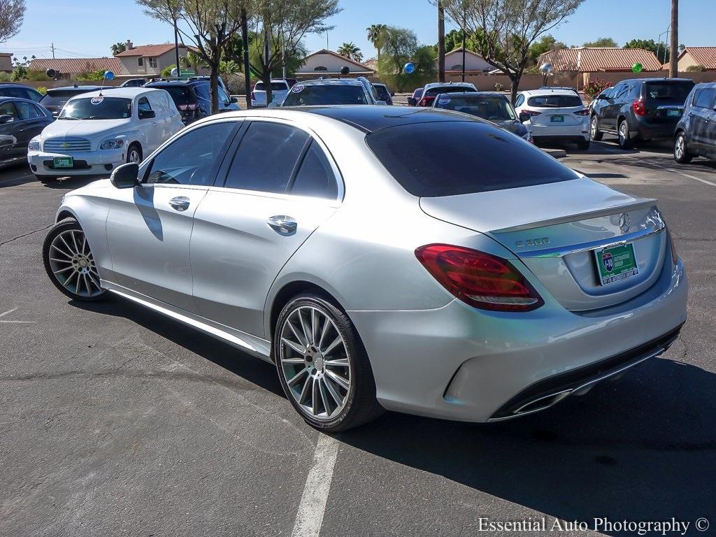 used 2015 Mercedes-Benz C-Class car, priced at $14,996