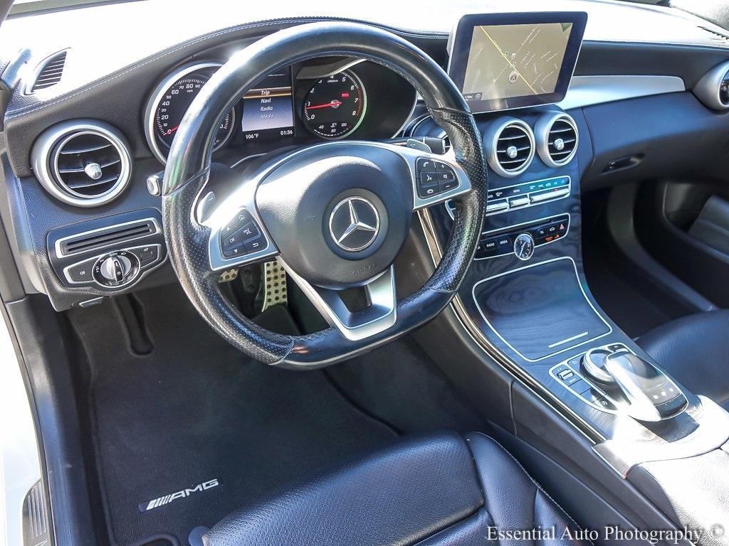 used 2015 Mercedes-Benz C-Class car, priced at $14,996