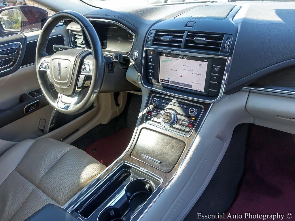 used 2019 Lincoln Continental car, priced at $27,996