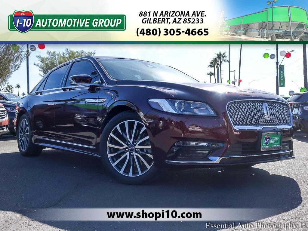 used 2019 Lincoln Continental car, priced at $28,496