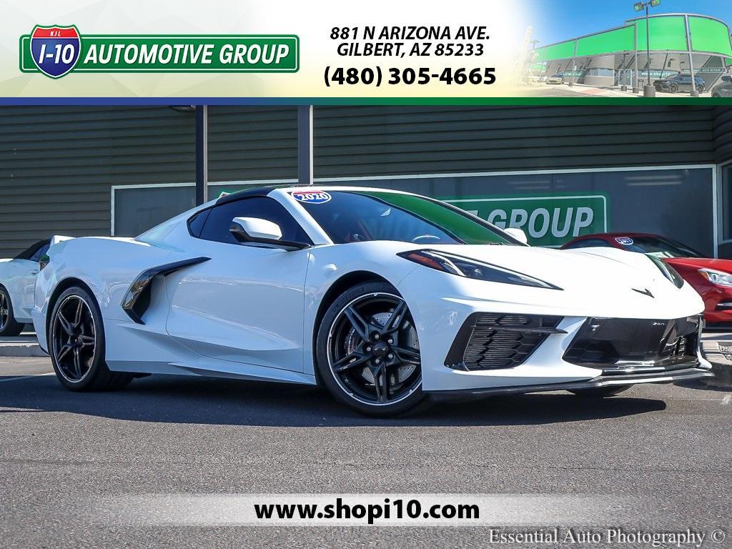 used 2020 Chevrolet Corvette car, priced at $67,496