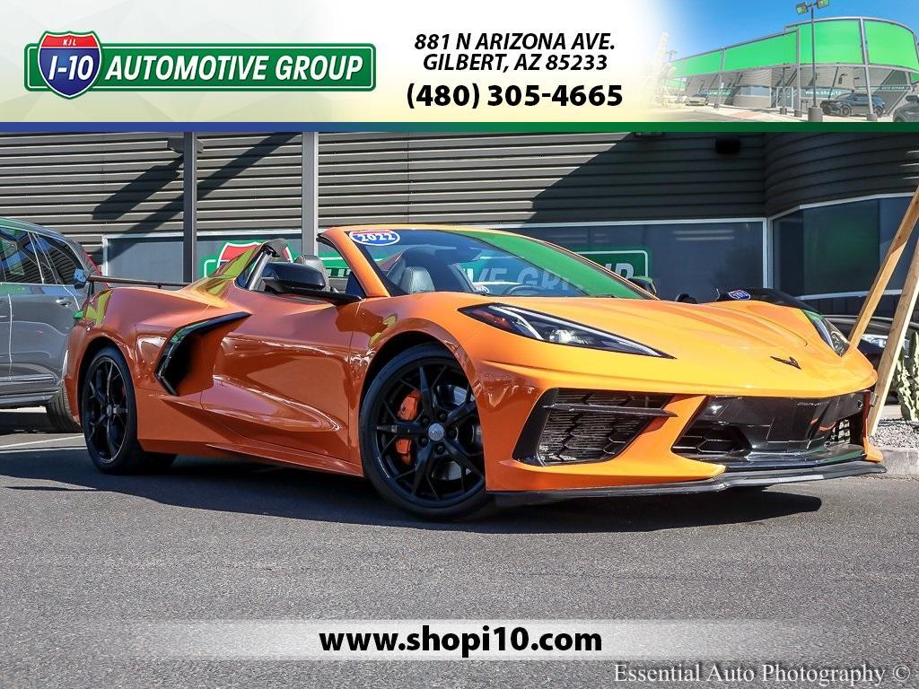 used 2022 Chevrolet Corvette car, priced at $73,496