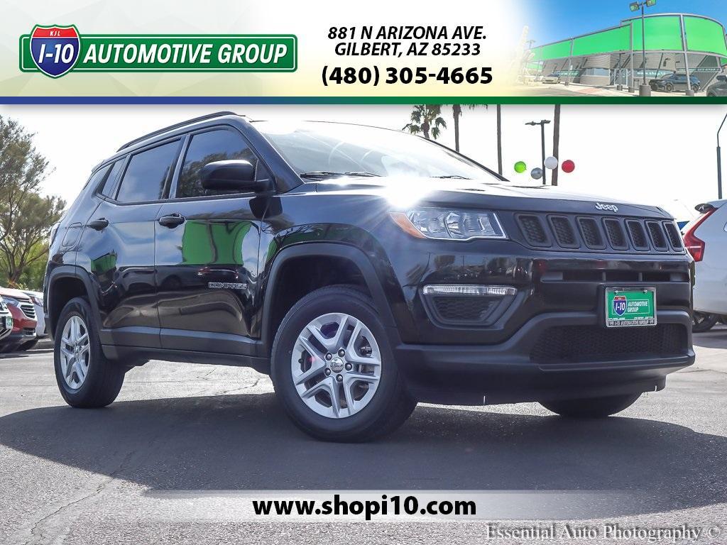 used 2017 Jeep Compass car, priced at $13,996