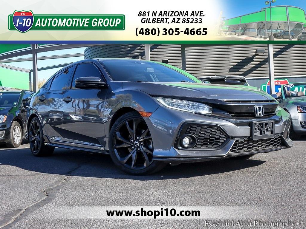 used 2018 Honda Civic car, priced at $21,000