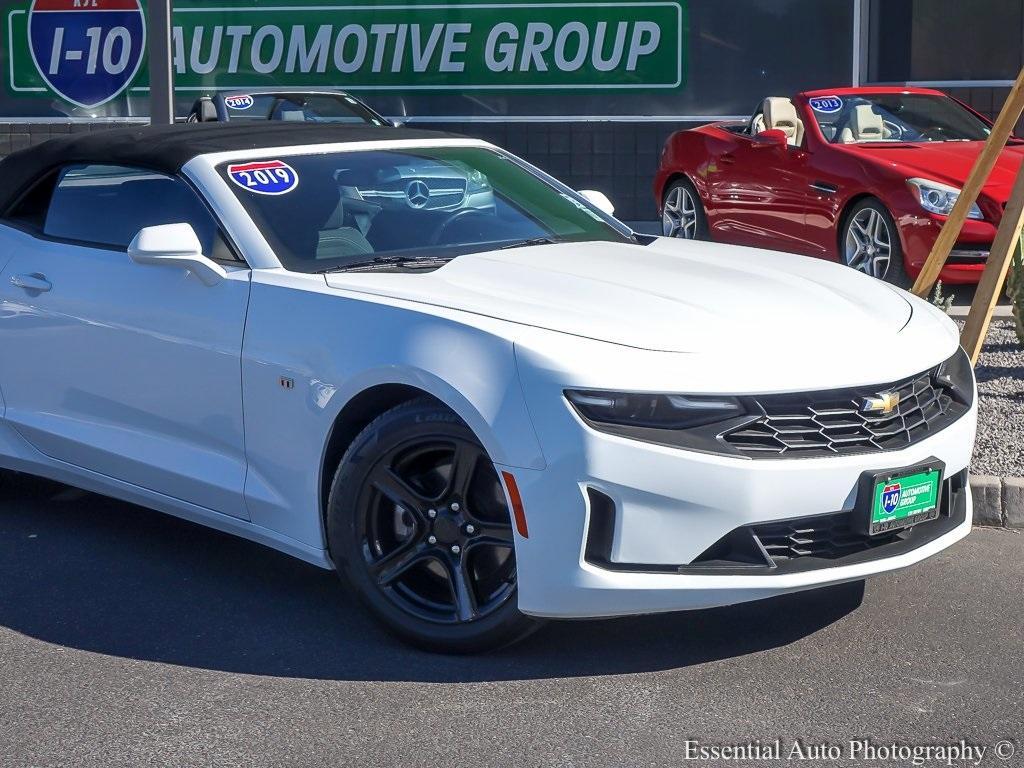 used 2019 Chevrolet Camaro car, priced at $19,496