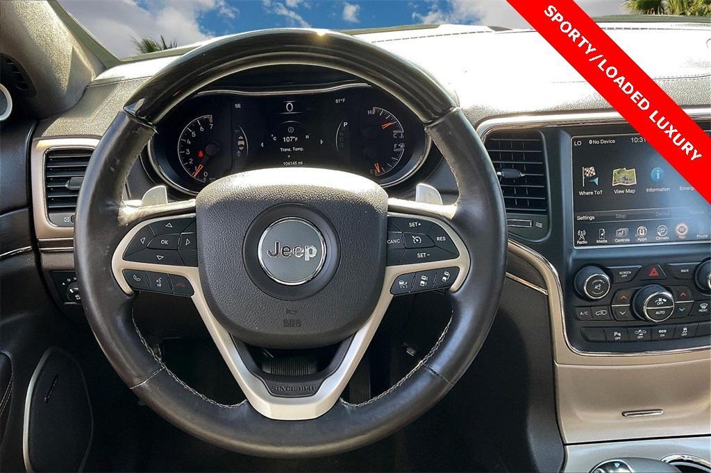 used 2015 Jeep Grand Cherokee car, priced at $14,796