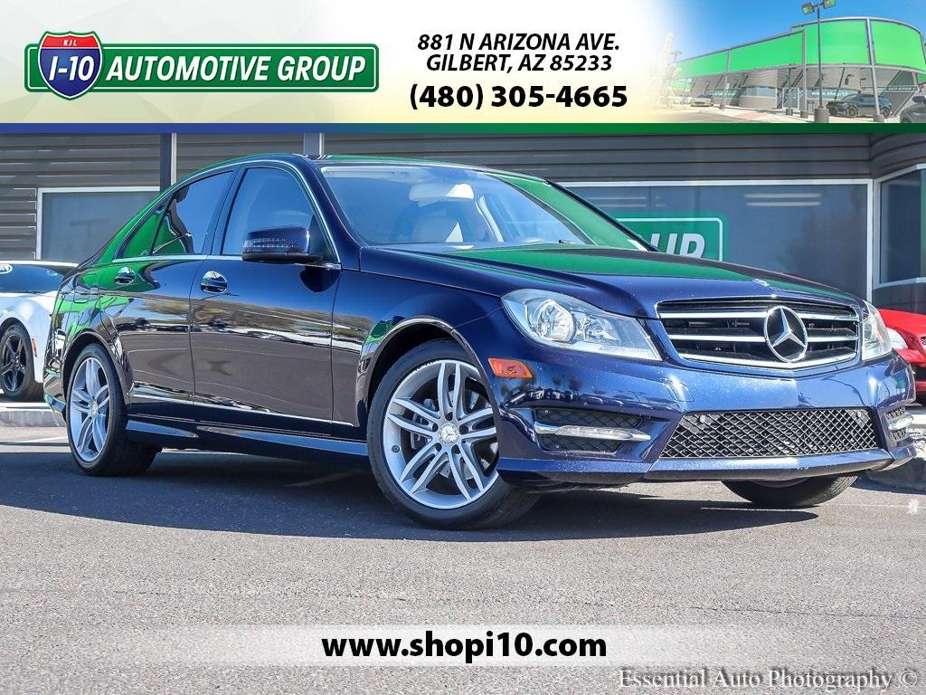 used 2014 Mercedes-Benz C-Class car, priced at $12,496