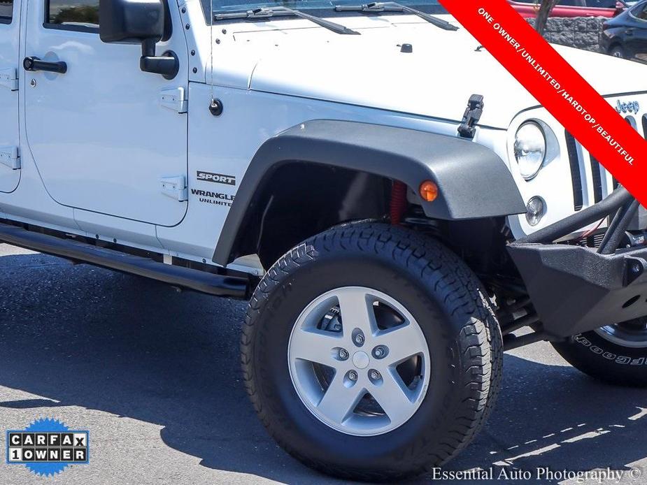 used 2014 Jeep Wrangler Unlimited car, priced at $17,996