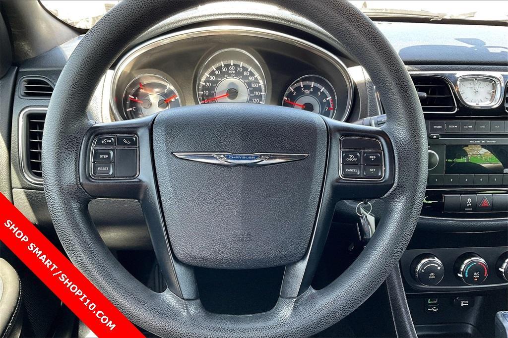 used 2013 Chrysler 200 car, priced at $8,696