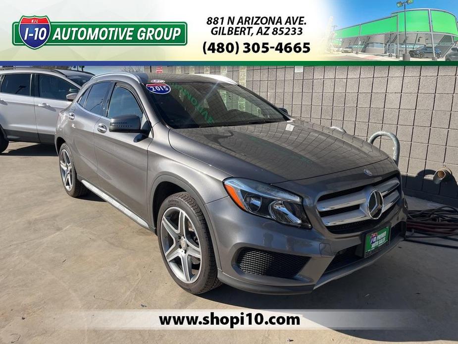 used 2015 Mercedes-Benz GLA-Class car, priced at $15,996