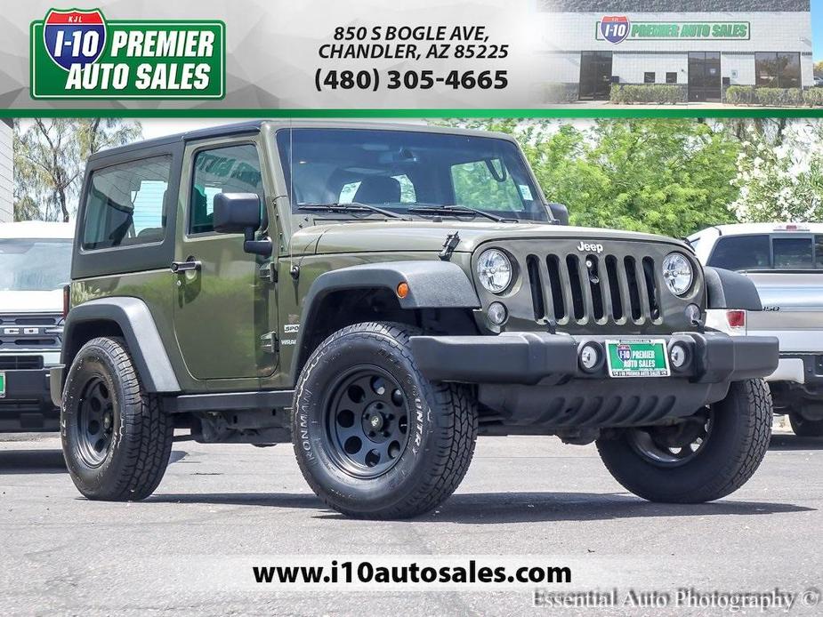 used 2015 Jeep Wrangler car, priced at $17,991