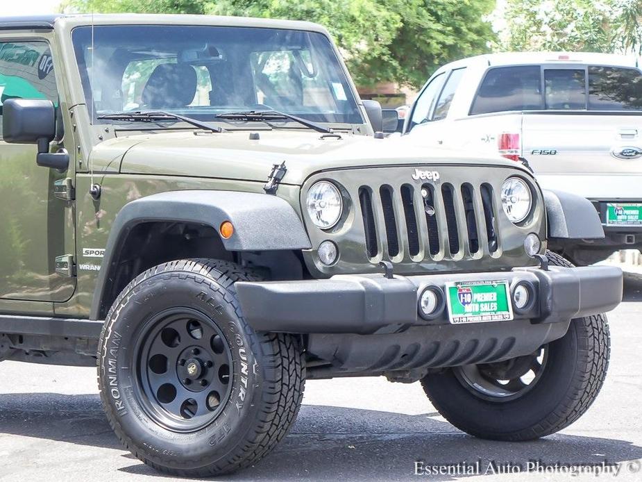 used 2015 Jeep Wrangler car, priced at $17,491