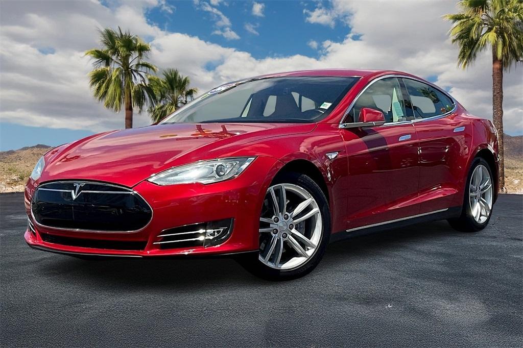 used 2014 Tesla Model S car, priced at $18,399