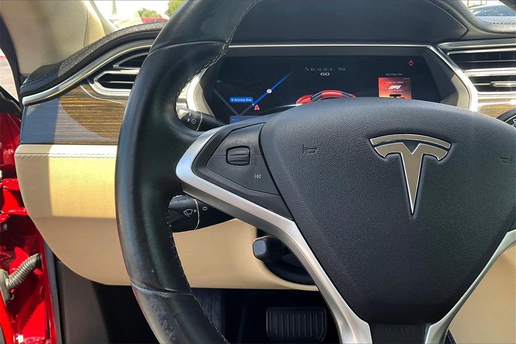used 2014 Tesla Model S car, priced at $18,399