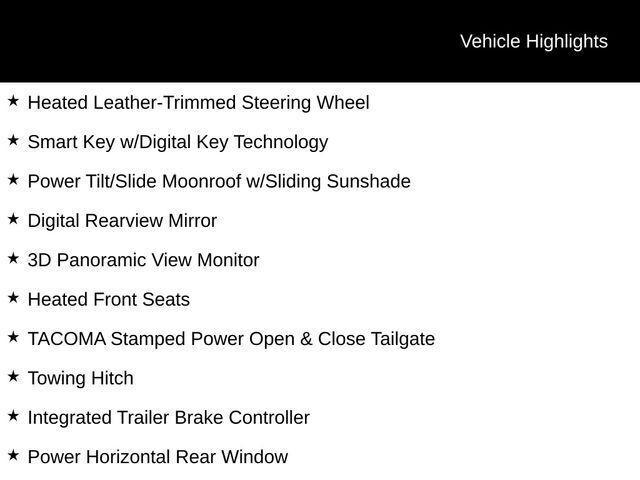 used 2025 Toyota Tacoma car, priced at $42,932