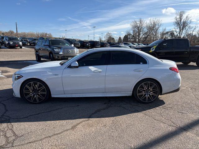 used 2023 Mercedes-Benz AMG C 43 car, priced at $49,995