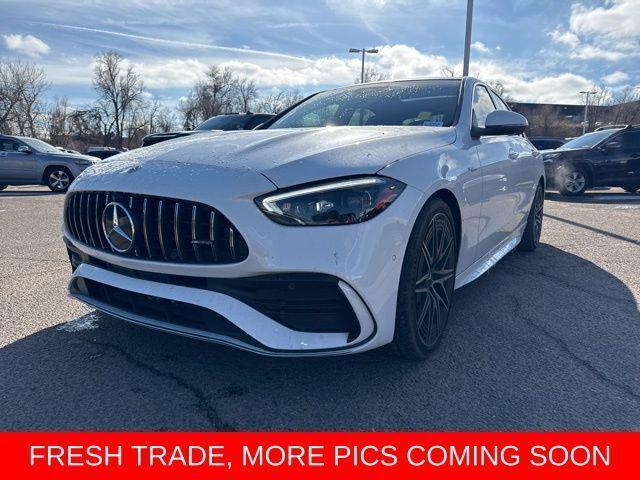 used 2023 Mercedes-Benz AMG C 43 car, priced at $49,995