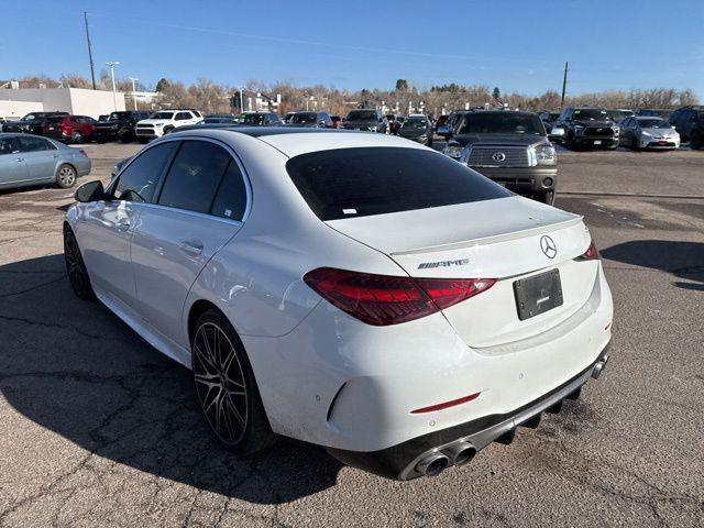 used 2023 Mercedes-Benz AMG C 43 car, priced at $49,995