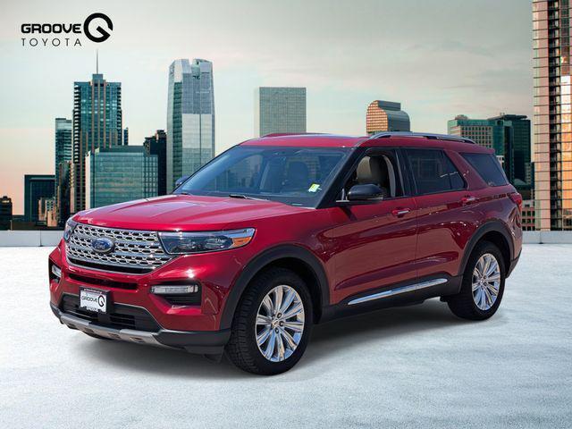 used 2021 Ford Explorer car, priced at $30,623