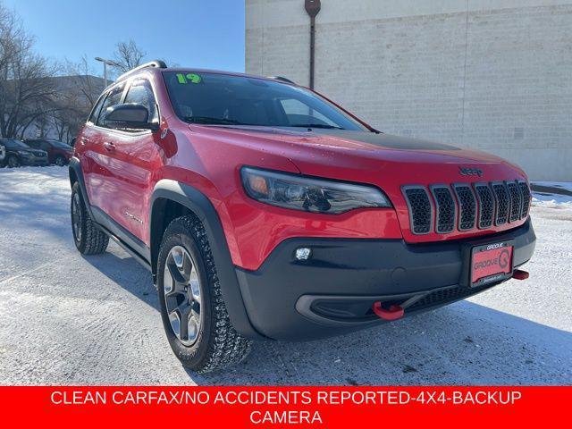 used 2019 Jeep Cherokee car, priced at $18,992