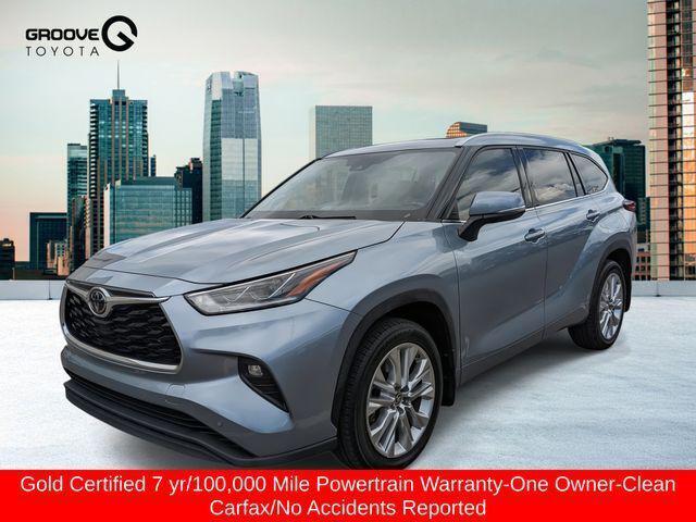 used 2021 Toyota Highlander car, priced at $35,433