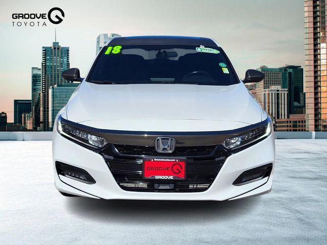 used 2018 Honda Accord car, priced at $17,995
