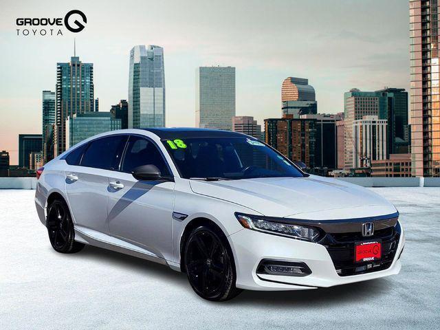 used 2018 Honda Accord car, priced at $17,995