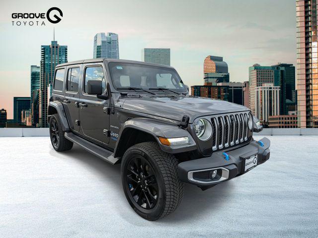 used 2022 Jeep Wrangler Unlimited 4xe car, priced at $33,450