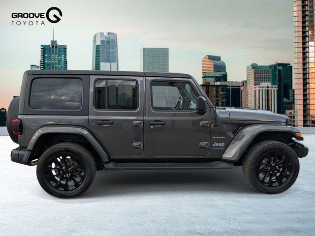 used 2022 Jeep Wrangler Unlimited 4xe car, priced at $33,450