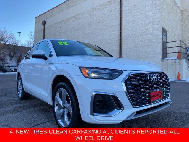 used 2022 Audi Q5 car, priced at $33,492