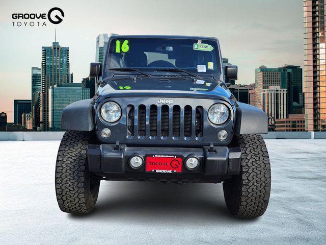 used 2016 Jeep Wrangler Unlimited car, priced at $19,891