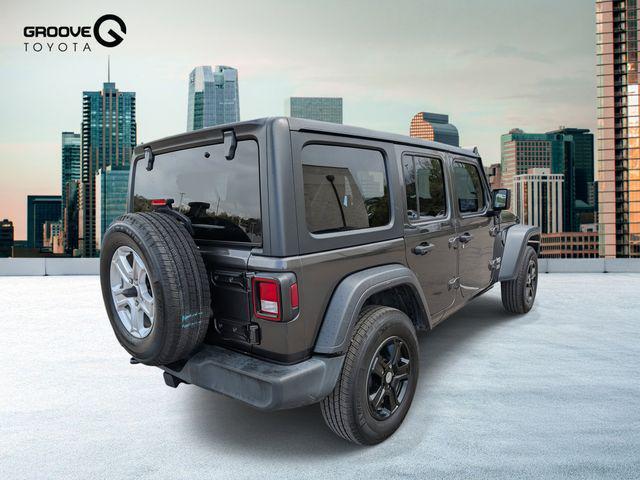 used 2020 Jeep Wrangler Unlimited car, priced at $28,567