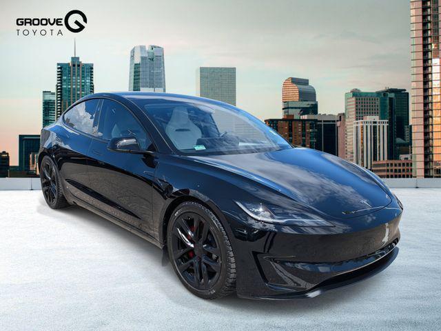 used 2024 Tesla Model 3 car, priced at $41,998