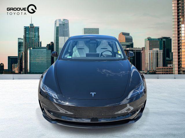 used 2024 Tesla Model 3 car, priced at $41,998
