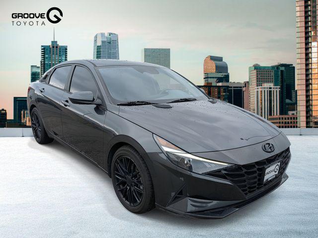 used 2021 Hyundai Elantra car, priced at $15,332