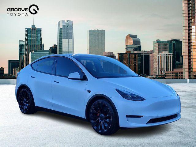 used 2022 Tesla Model Y car, priced at $26,995