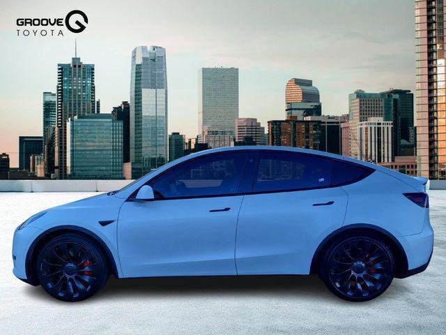 used 2022 Tesla Model Y car, priced at $26,995