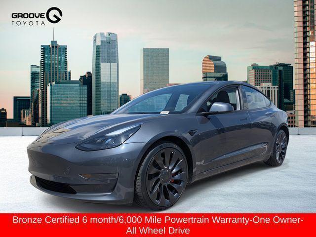 used 2023 Tesla Model 3 car, priced at $33,296