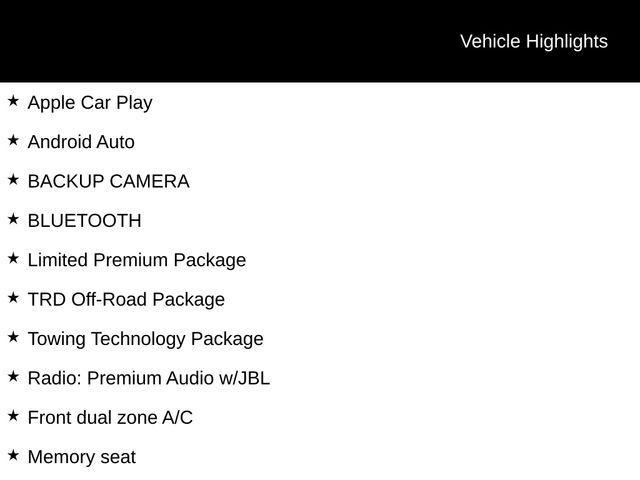 used 2024 Toyota Tundra Hybrid car, priced at $65,351