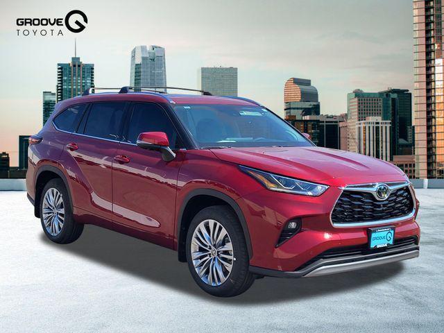 new 2025 Toyota Highlander car, priced at $56,182