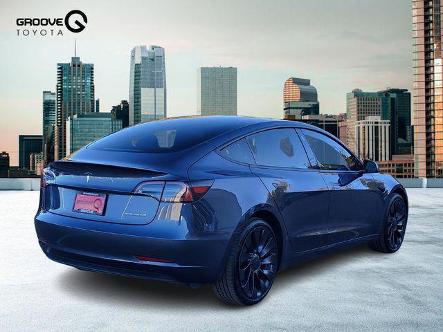 used 2023 Tesla Model 3 car, priced at $32,756